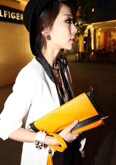 กระเป๋าแฟชั่น รุ่น09-015 แบรนด์ดังMaomao สามารถถือออกงาน หรือใช้ในวันสดใสได้ค่ะ